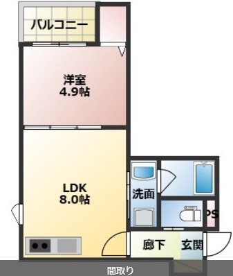 クリサンス 間取り