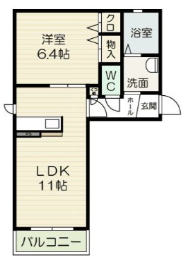 アウロラ　D棟 間取り