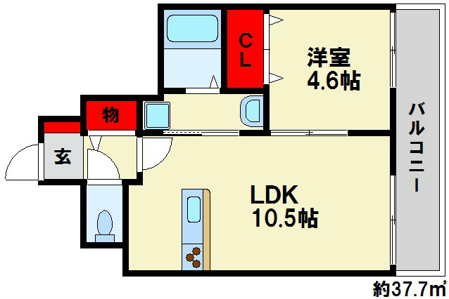 エスポワール参番館 間取り