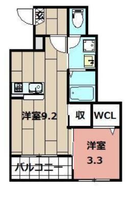 アヴァンセ山王 間取り