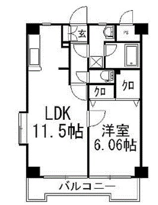 リベラいわき 間取り