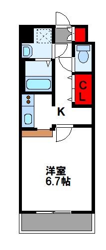 サニーサイドアップ 間取りです