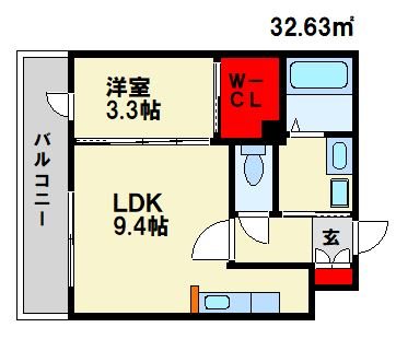 ソシオス春日駅前 間取り　※現状優先