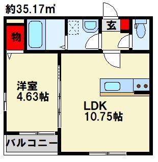 サニーガーデン春日大通り 間取り