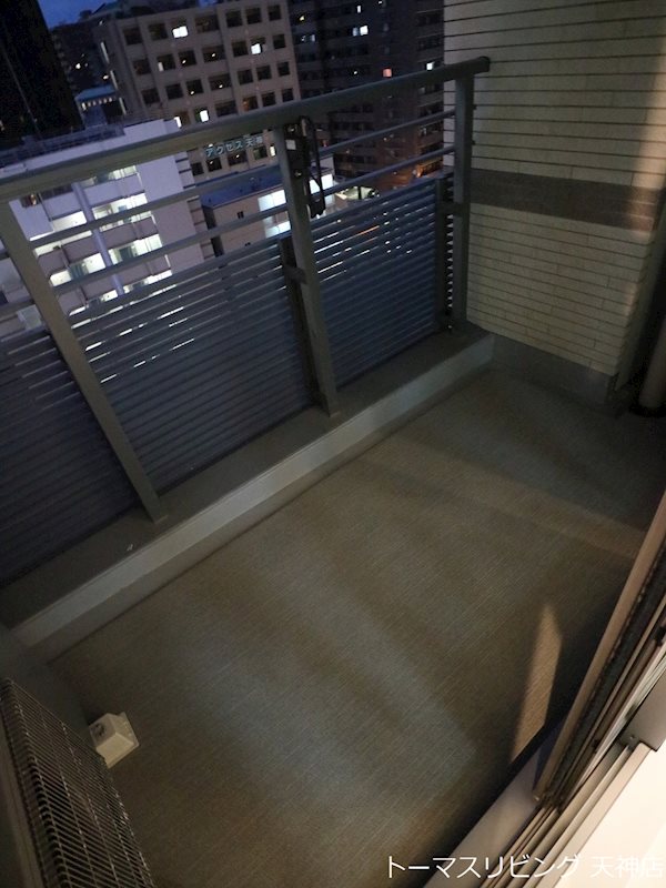 福岡県福岡市中央区渡辺通３丁目 ベランダ