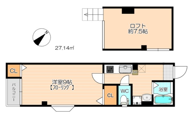 イル・グラッツィア博多駅東Ⅰ 間取り