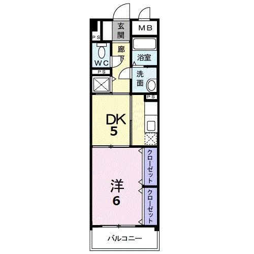 ラフレシール城南 間取り