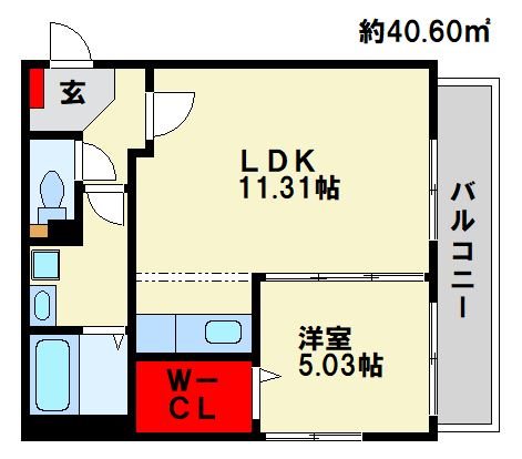 アクシス 間取図　※現状優先