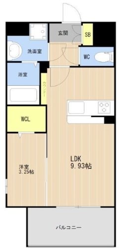 LIBTH天神東Ⅲ 間取り