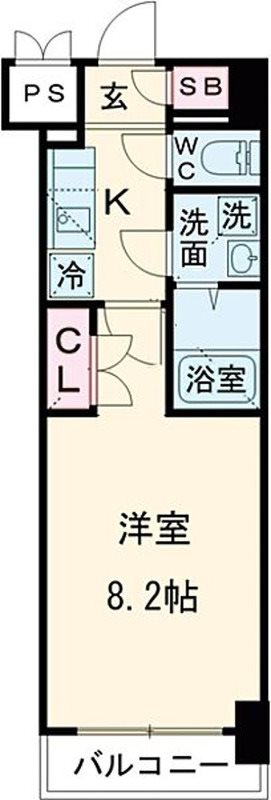 アクタス桜坂レノア 間取り