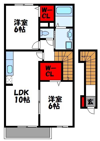 リトルウィローB 間取り