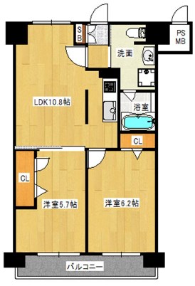 アイセレブ博多南 オールフローリング。