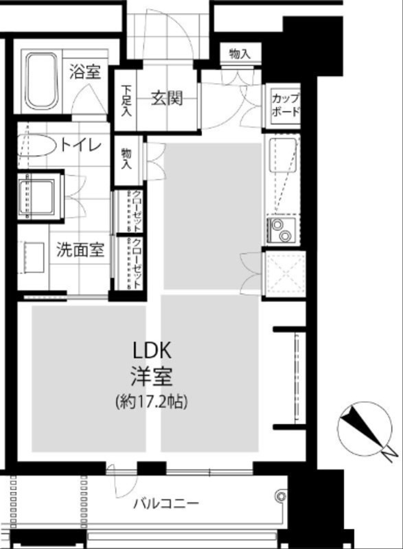 グランドメゾン福岡The Central Luxe 間取り