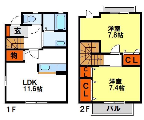 ヴィーブルコート 間取図