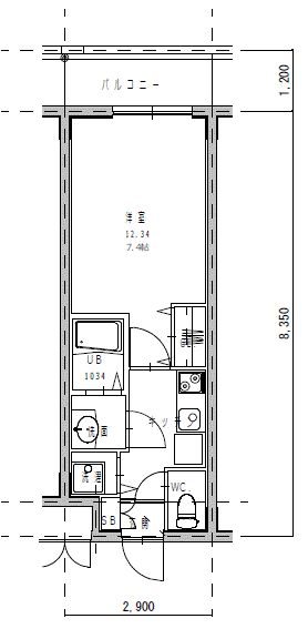 福岡県福岡市南区玉川町 間取り