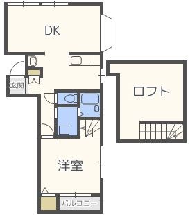 アイブルー・天神南 間取