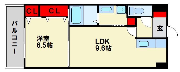 リリーフラック春日原 間取図