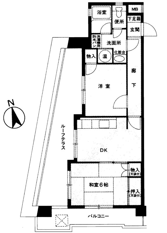 メゾン南福岡 間取図・土地図