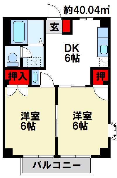 アーバンリュウ 間取り図