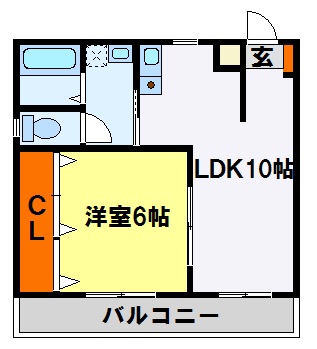カンノアパート 間取り