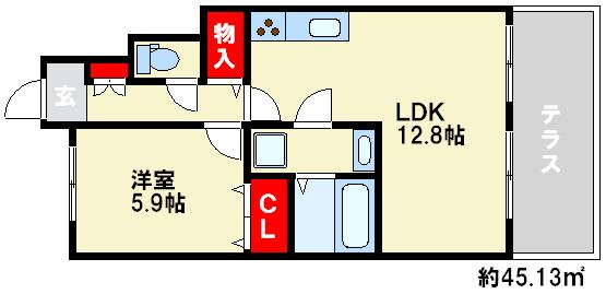 ボヌール・メゾン 間取り